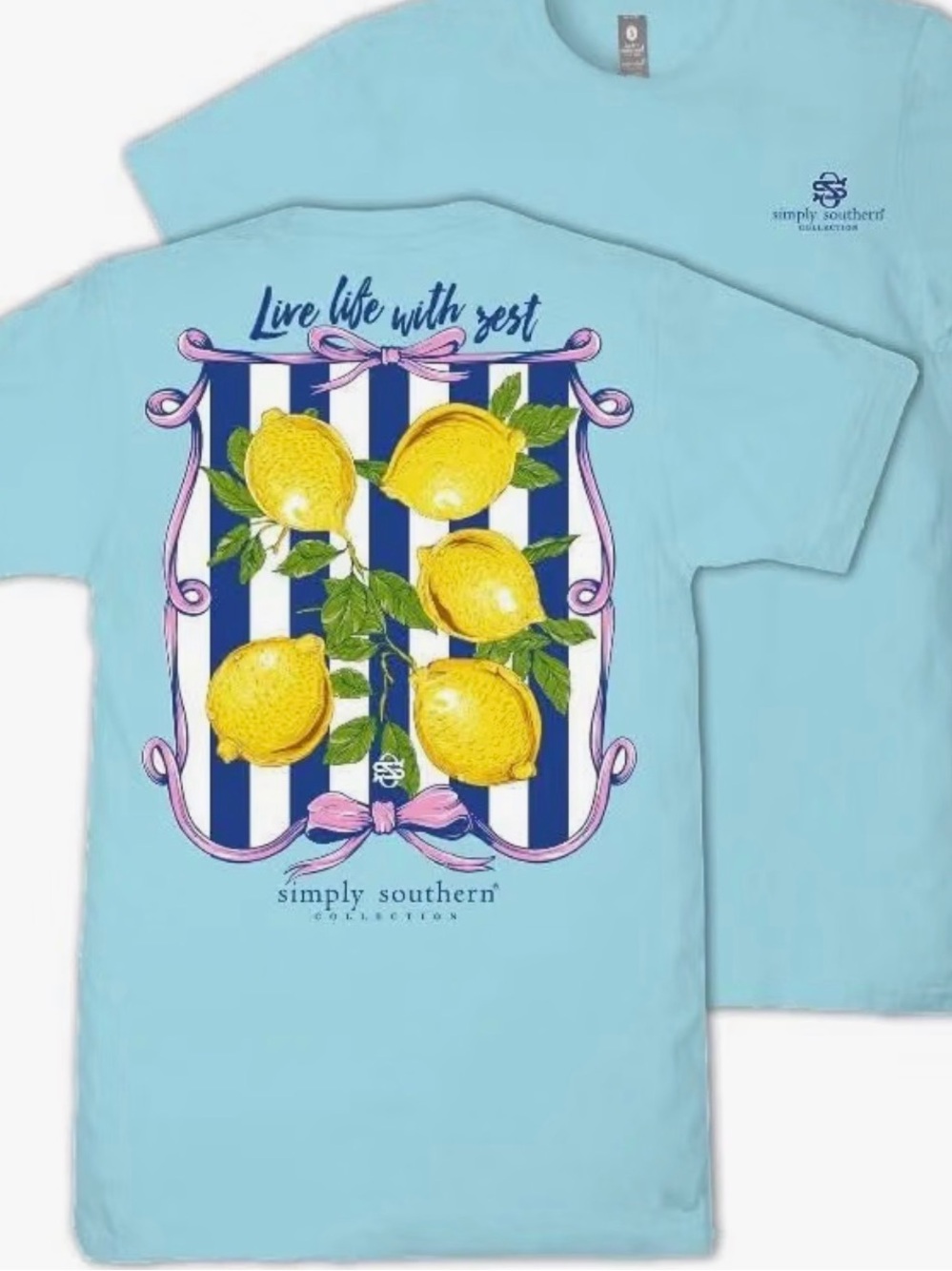 NWT-Simply Southern Tshirt (Large) Lemons
